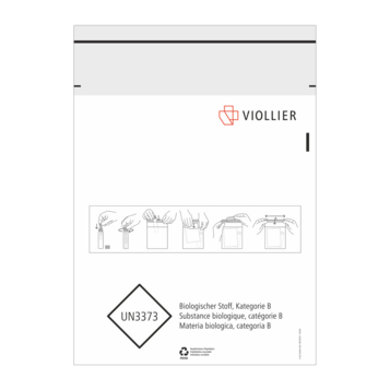 Versandtasche für Probentransport mit Kundendienst