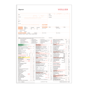 Auftragsformulare Klinische Labordiagnostik, Kardiologie und ART