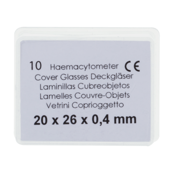 Deckgläser für Haemacytometer