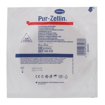 Pur-Zellin® Tampons d’ouate de cellulose, en rouleaux