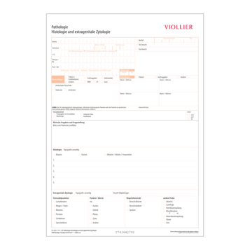 Auftragsformulare Pathologie Allschwil