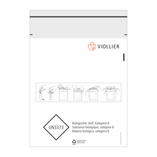 Versandtasche für Probentransport mit Kundendienst