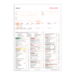 Auftragsformulare Klinische Labordiagnostik, Kardiologie und ART