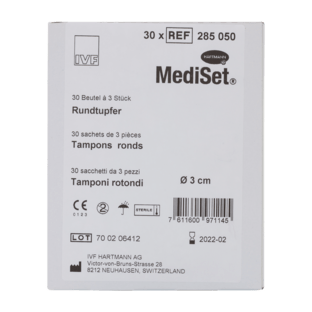 MediSet<sup>®</sup> Tamponi rotondi, sterili