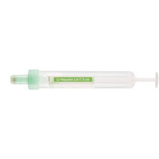 Monovette<sup>®</sup> Lithium-Heparin, hellgrün, ohne Trenngel