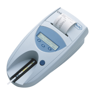 Combur Test<sup>®</sup> für Auswertung mit Urisys<sup>®</sup> 1100 und Zubehör