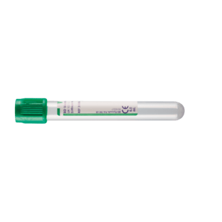 Vacutainer<sup>®</sup> héparine de Lithium, vert, sans gel de séparation